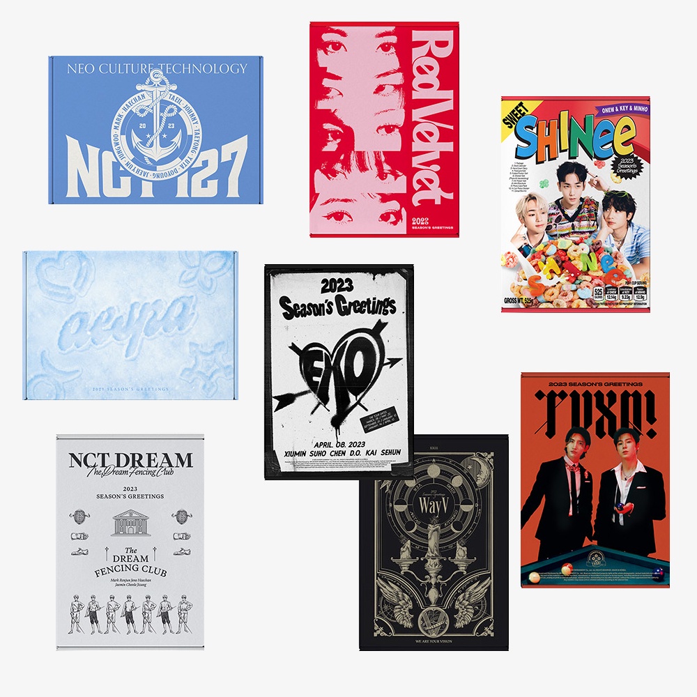 SM ARTISTS 2023 SEASON S GREETINGS Synnara POB Included Shopee Malaysia