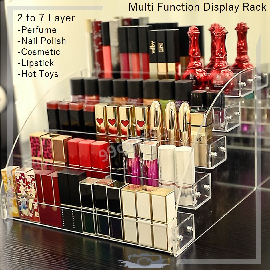 Nail Hot Toy Perfume Cosmetic Make Up Polish Gel Display Rack Organizer