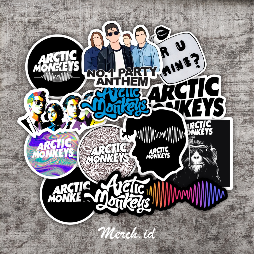 Arctic Monkeys Band Sticker Sticker Pack Shopee Malaysia