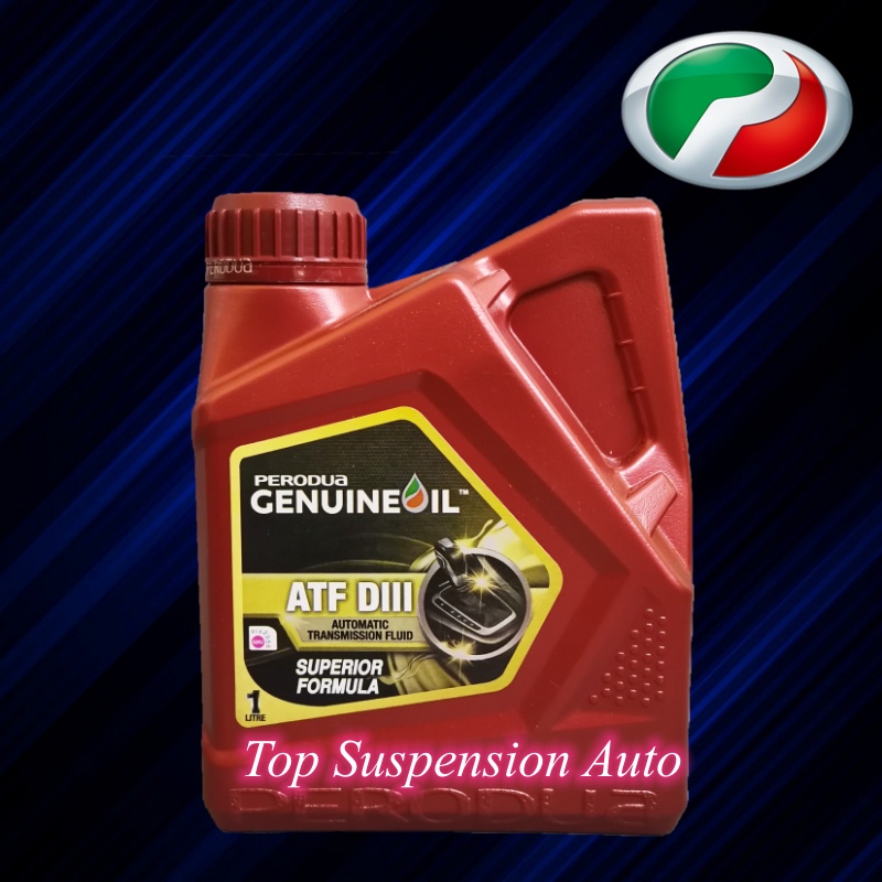 Original Perodua Atf Diii Automatic Transmission Fluid Gear Oil L