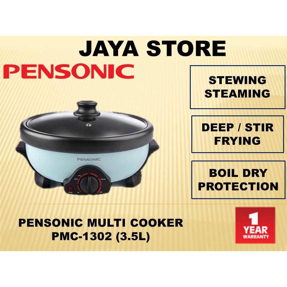 PENSONIC MULTI COOKER HOT POT STEAMBOAT DEEP STIR FRY MULTIFUNCTION