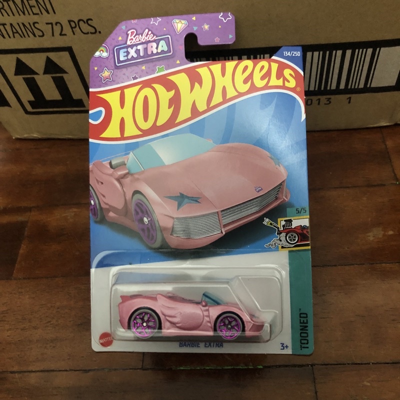Hot Wheels Barbie Extra Tooned Pink Shopee Malaysia
