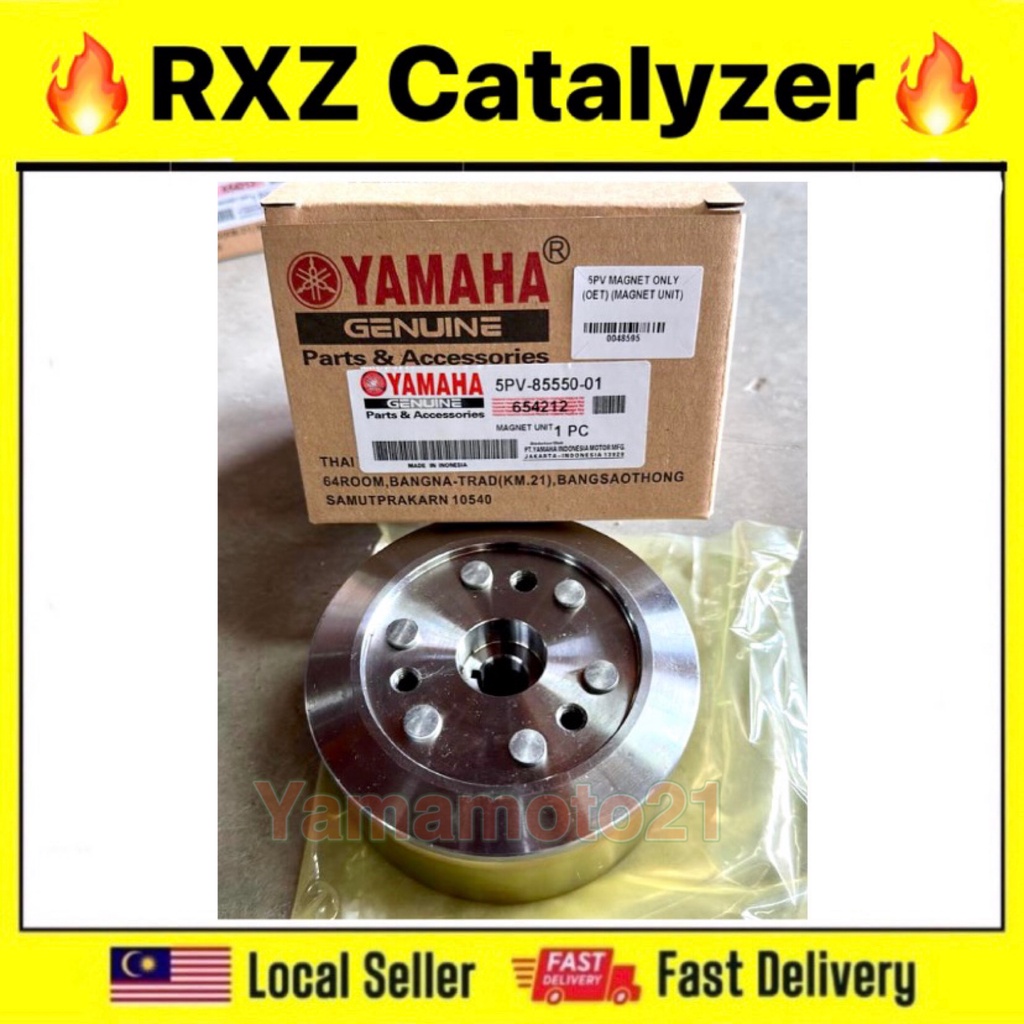 Yamaha Rxz Catalyzer Magnet Magneto Only Magnet Unit Rotor Assy Rxz New