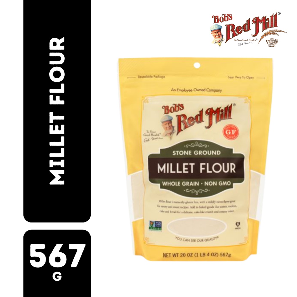 Bobs Red Mill Stone Ground Millet Flour Shopee Malaysia