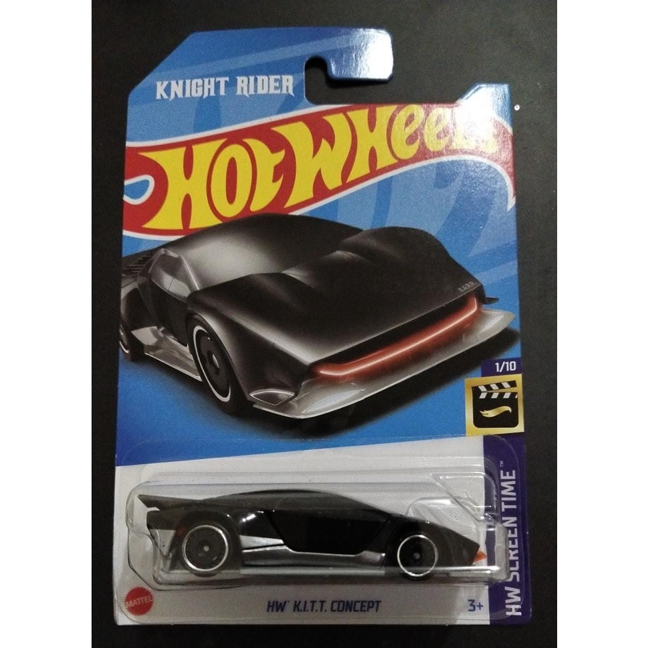 Hot Wheels Hw K I T T T Concept Lis Silver Knight Rider Shopee Malaysia