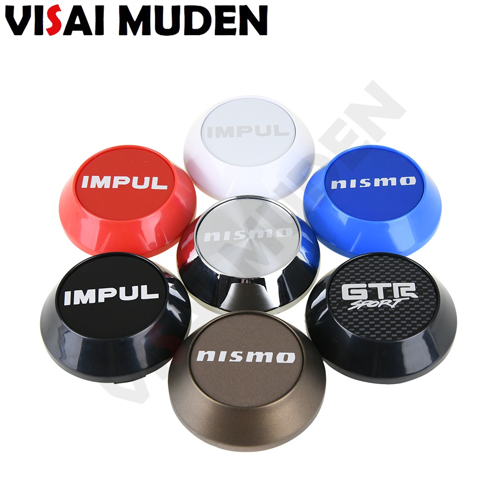 Pcs Mm Mm Rim Cap Nissan Z Gtr Nismo Impul Sticker Wheel Cover