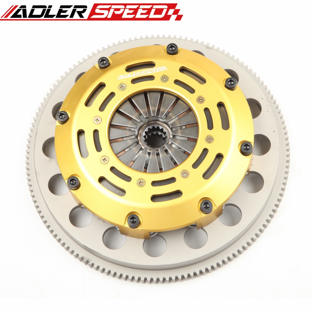 Adlerspeed Racing Clutch Twin Disc Flywheel Kit For Mini