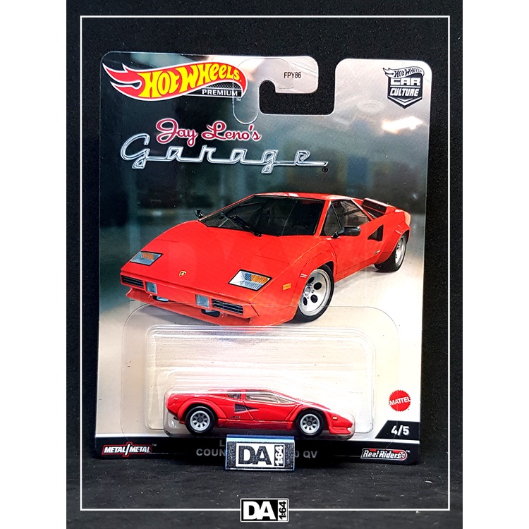 Hot Wheels Car Culture Jay Leno Lamborghini Countach Lp Qv