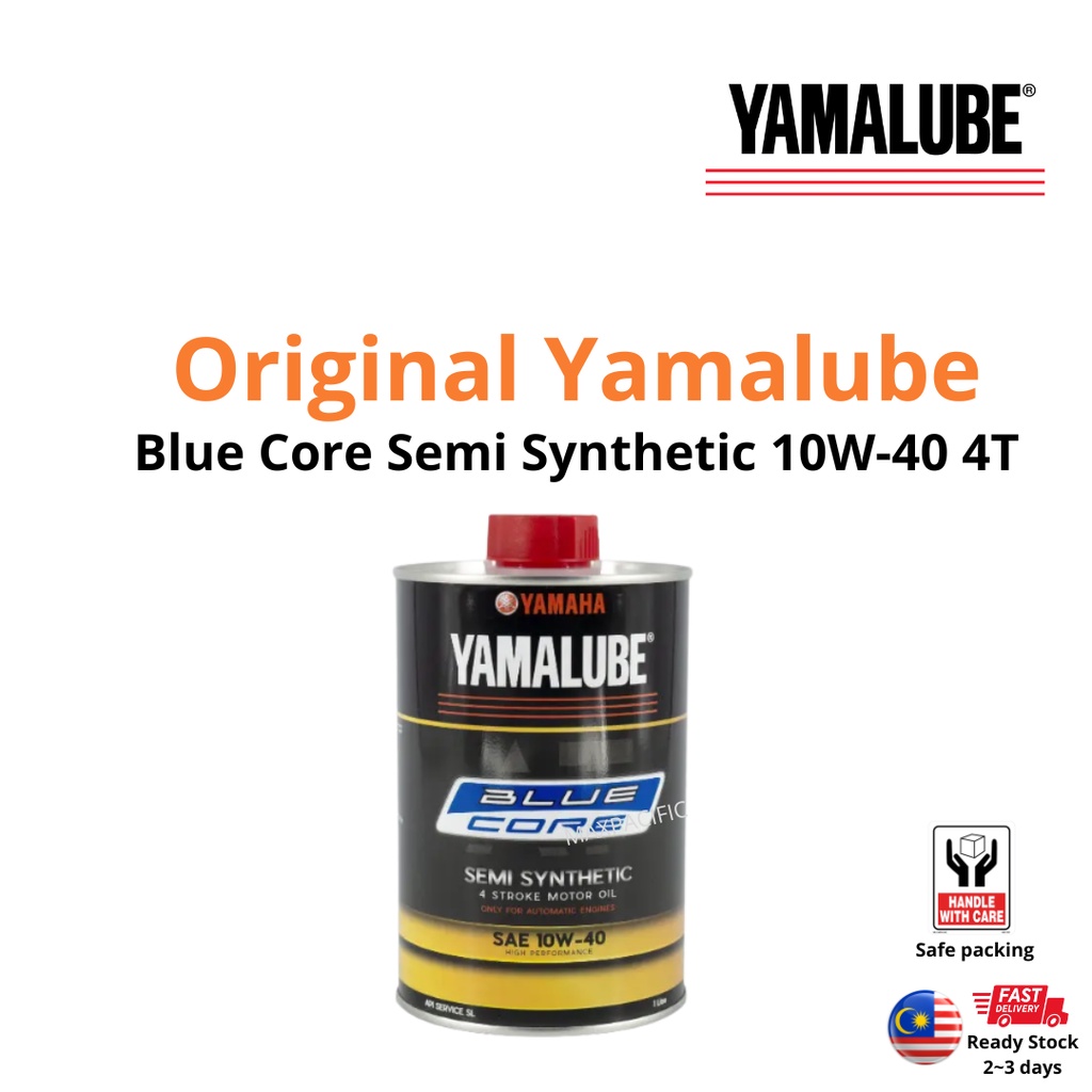 Yamalube Minyak Hitam Scooter Bluecore Blue Core Semi Synthetic Motor