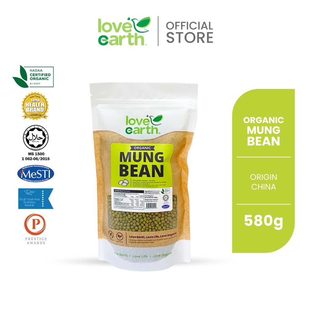 Organic Mung Bean 580g Shopee Malaysia