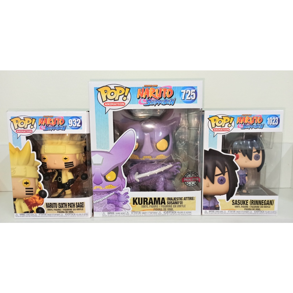 Funko Pop Naruto Sixth Path Sage Funko Pop Sasuke Rinnegan