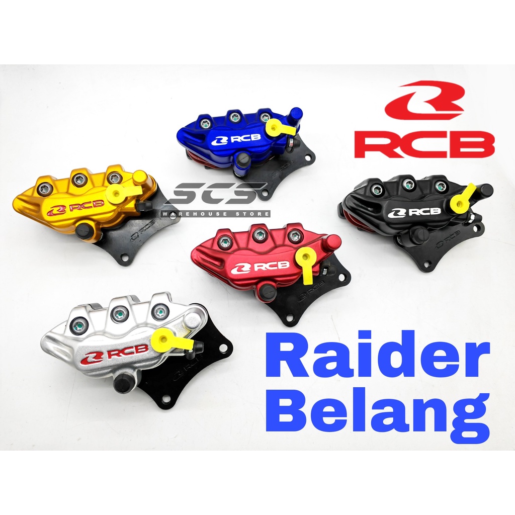 Caliper RCB Front SUZUKI Raider Belang 150 Racing Boy Brake Caliper