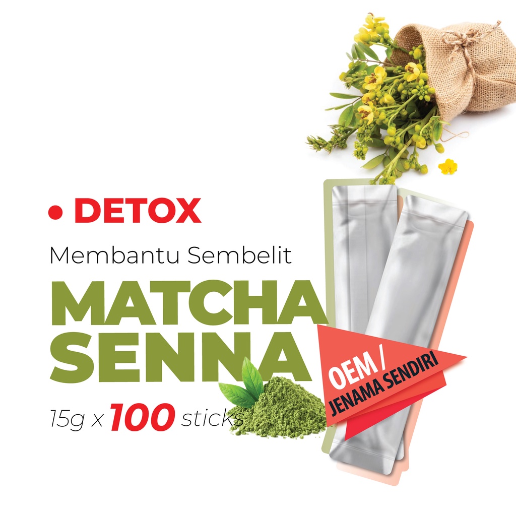 Units Oem Jenama Sendiri Teh Senna Sanna Kopi Koko