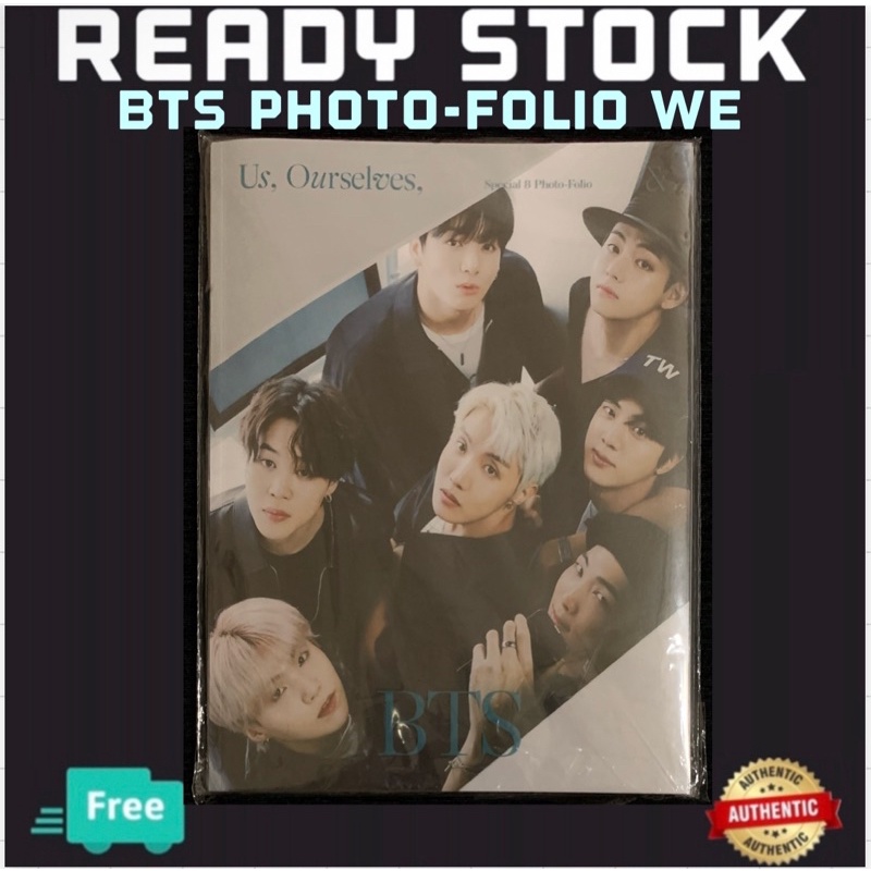 Official Bts Special Photo Folio Us Ourselves And Bts We Full Set