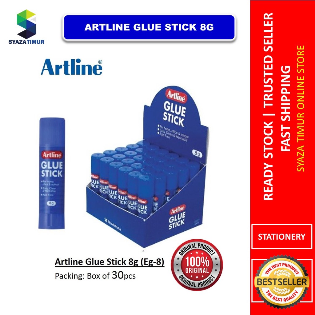 ST GR MY ARTLINE Glue Stick Quality Glue Stick EG 8 8G Gam Stick