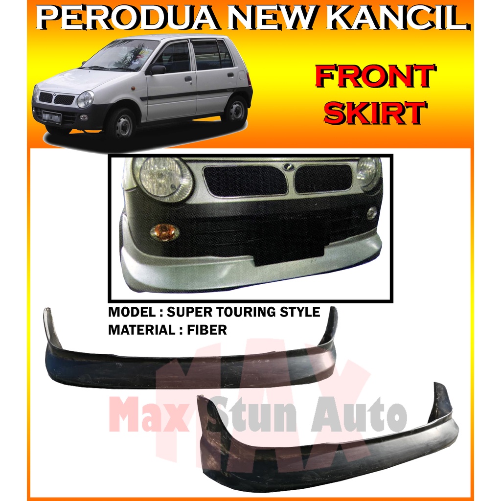 Perodua New Kancil Front Skirt Depan Kancil Lampu Bulat Rav Nrf Super