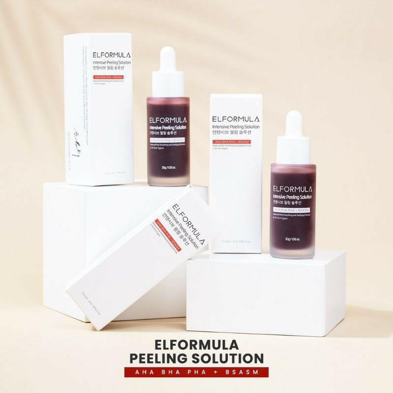 Ready Elformula Intensive Peeling Solution Shopee Malaysia