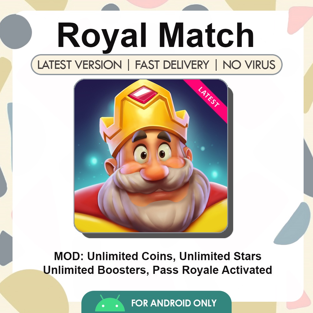 Royal Match Mod Android Game Action Shopee Malaysia