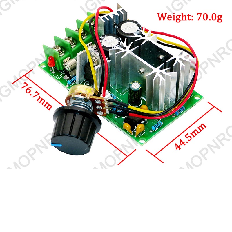 Dc V Dc Motor Speed Regulator V V V V High Power Drive