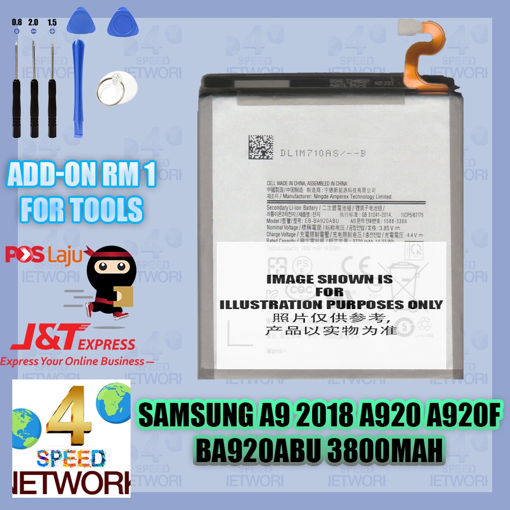 Original Samsung A9 2018 SM A920F DS A9s EB BA920ABU Star Pro A920N