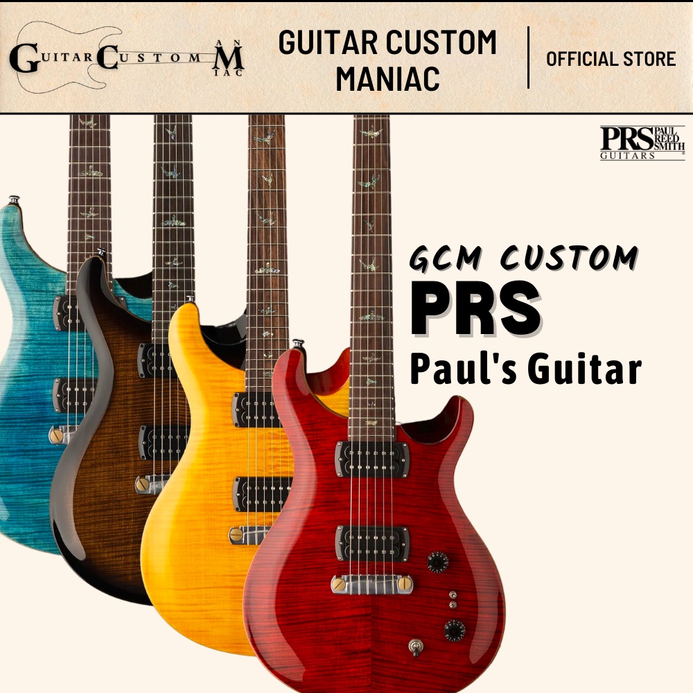 Preorder Gcm Custom Made Prs Paul S Guitar Electric Guitar Shopee