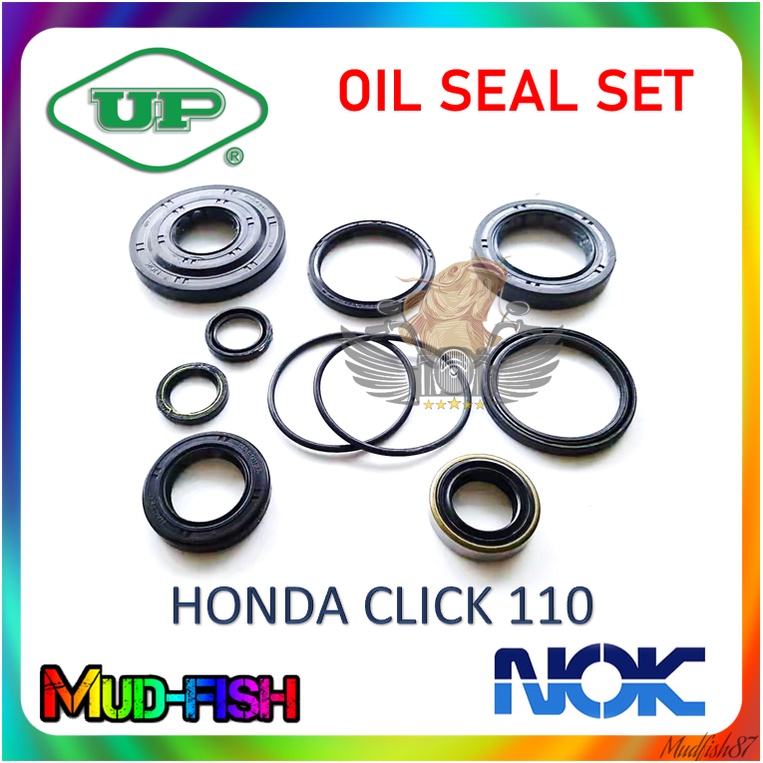 Honda Click Engine Oil Seal O Ring Set Up Nok Shopee Malaysia