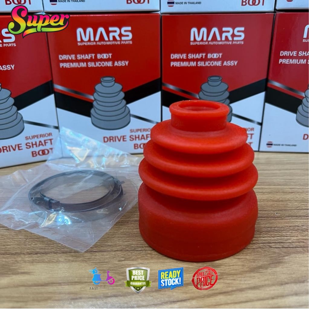 Mars Heavy Duty Silicone Drive Shaft Boot Cover With Clip Inner