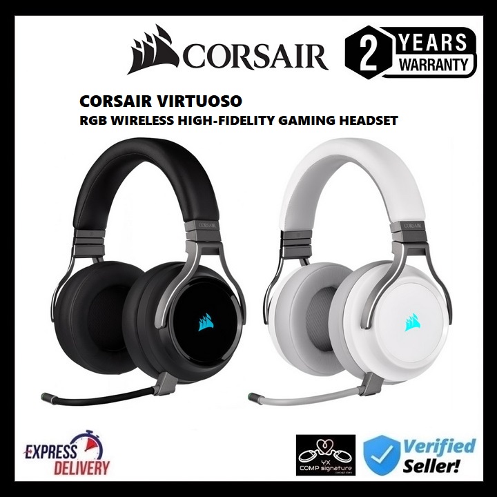 Corsair Virtuoso Rgb Wireless High Fidelity Gaming Headset Ca