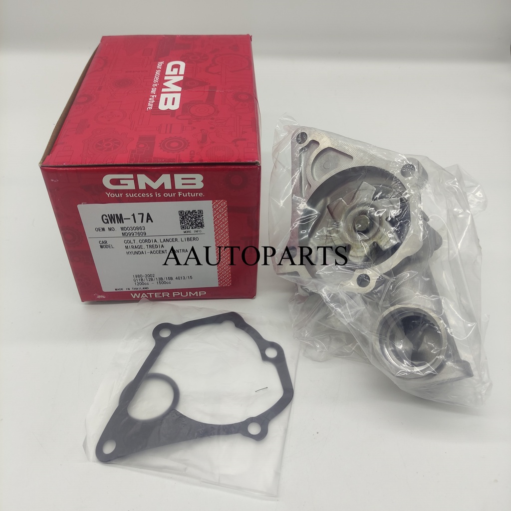 Proton Saga Iswara Wira Satria 12V 1 3 1 5 4G13 4G15 Water Pump GMB GWM