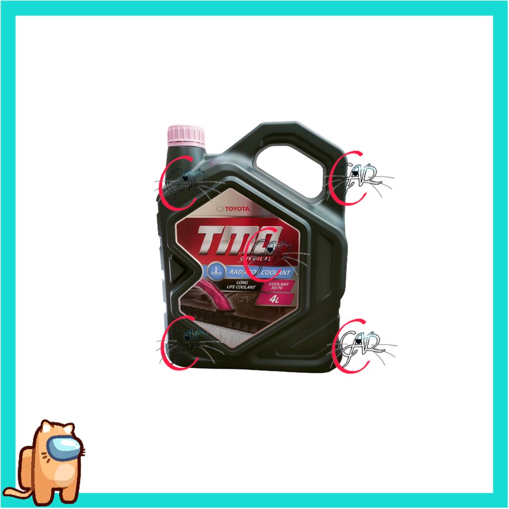 100 ORIGINAL TOYOTA SUPER LONGLIFE COOLANT TMO RED COLOR CHEMICAL