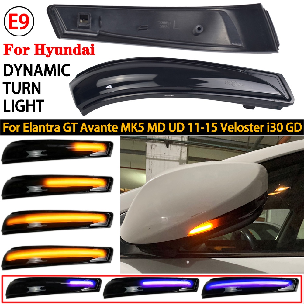 Dynamic Led Light Blinker Sequential Turn Signal Mirror Indicator For