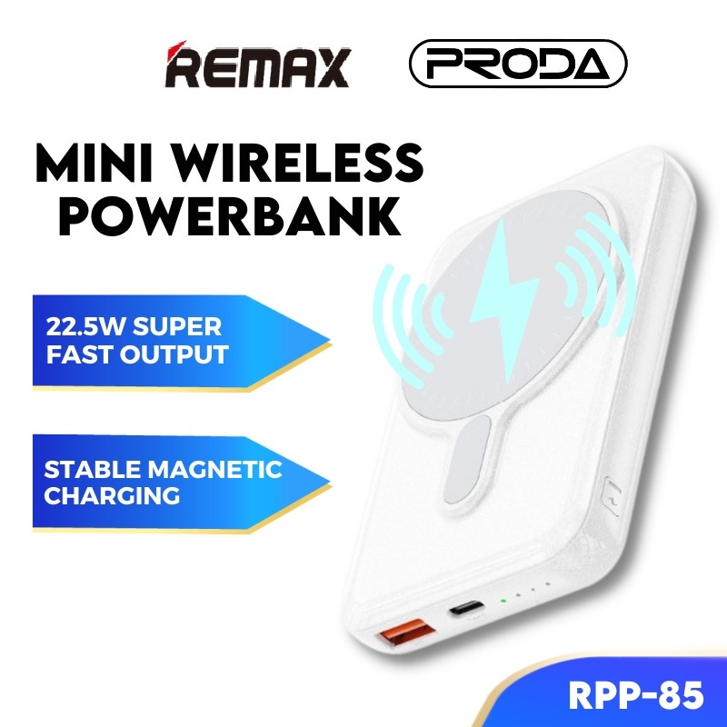 Remax Powerbank Wireless Powerbank Fast Charging Powerbank Remax Rpp