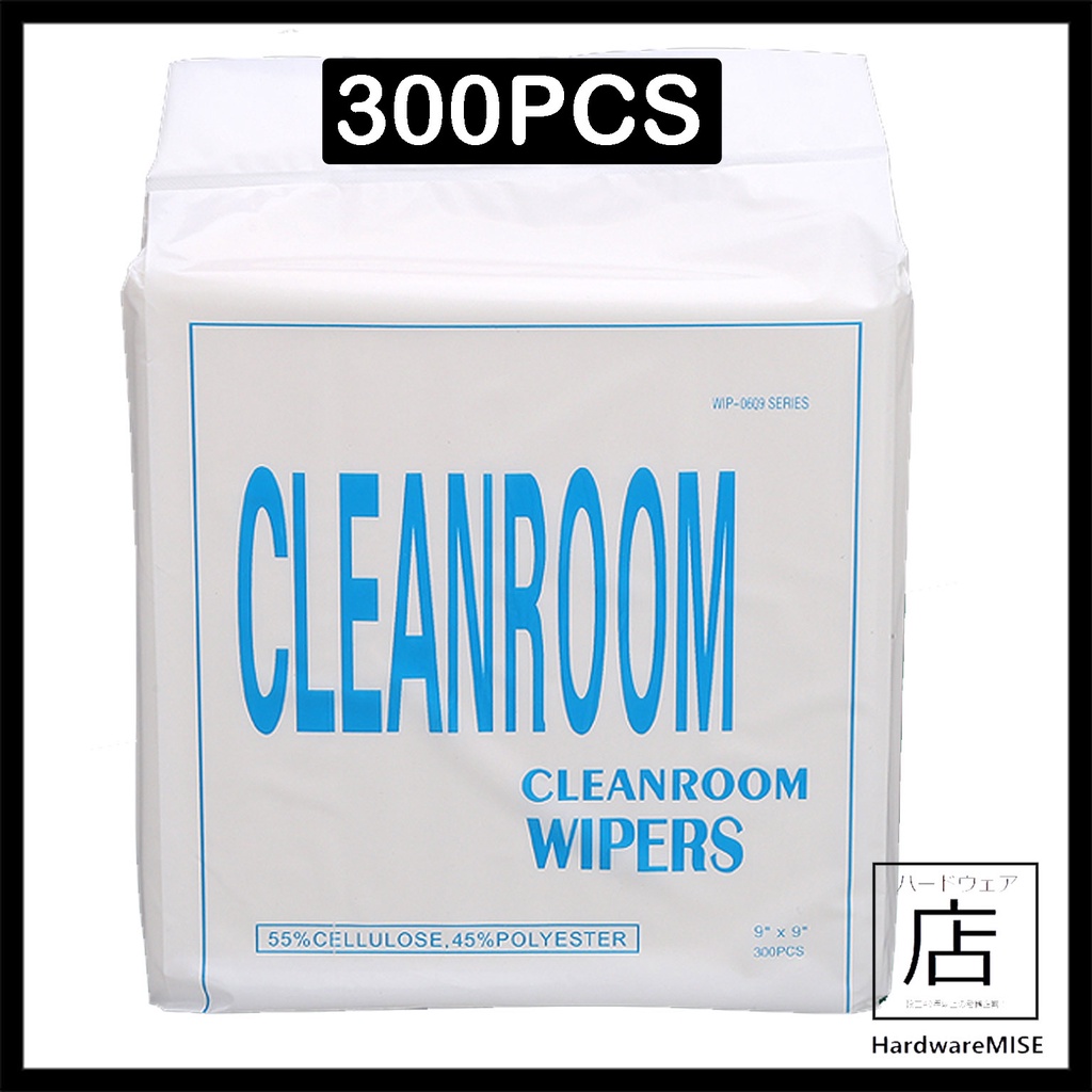 Cleanroom Wipers 300pcs 9 X 9 0609 6 X6 0606 4 Cellulose Polyester