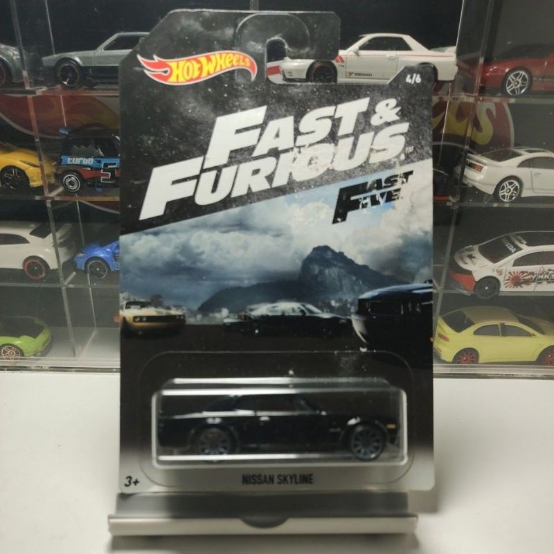 Hot Wheels FAST FURIOUS Nissan Skyline GT R R Fast Furious Nissan Skyline Fast