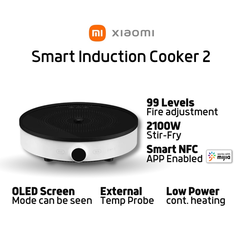 Xiaomi Mijia Smart Induction Cooker V Works With Mi Home App Control