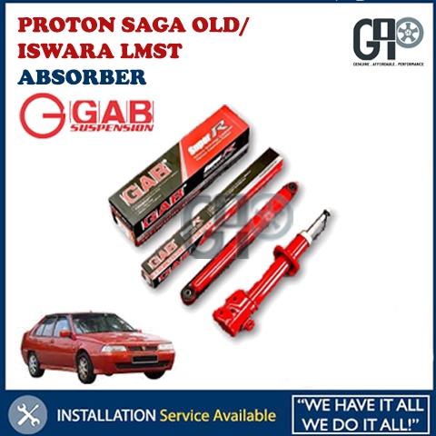 Proton Saga Old Iswara LMST GAB Heavy Duty Super R Absorber Set 2PCS