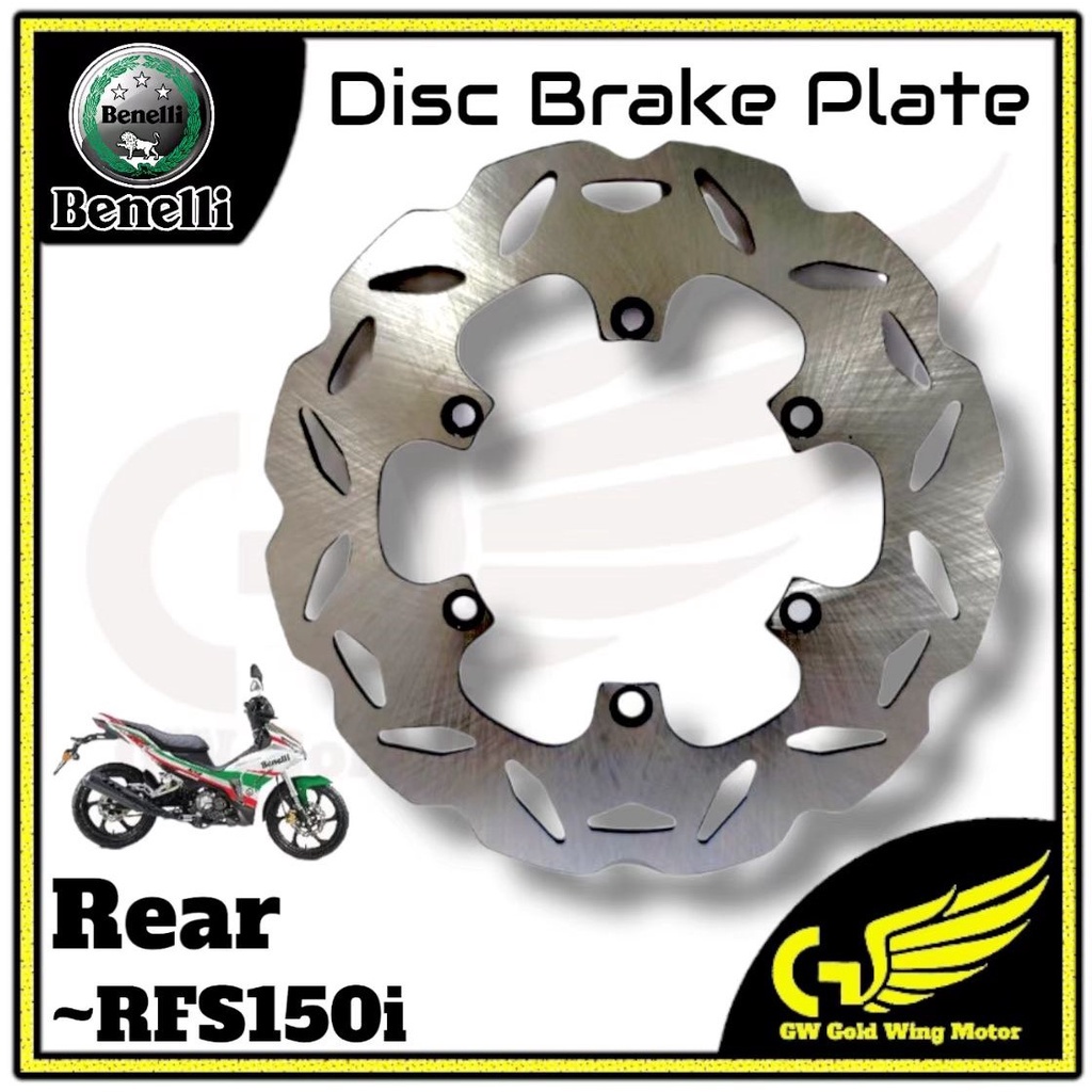 Benelli Rsf I Rfs Brake Piring Disc Depan Belakang Front Rear