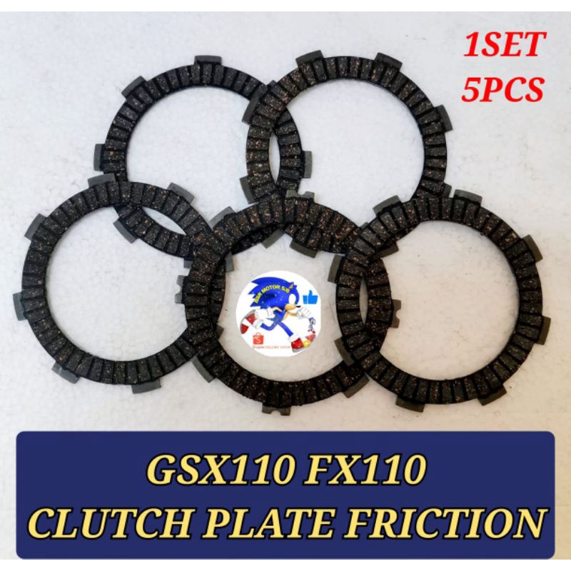 1SET 5PCS GSX110 GSX 110 FX FX110 RG SPORT AUTO RGS RG110 RG S FRICTION