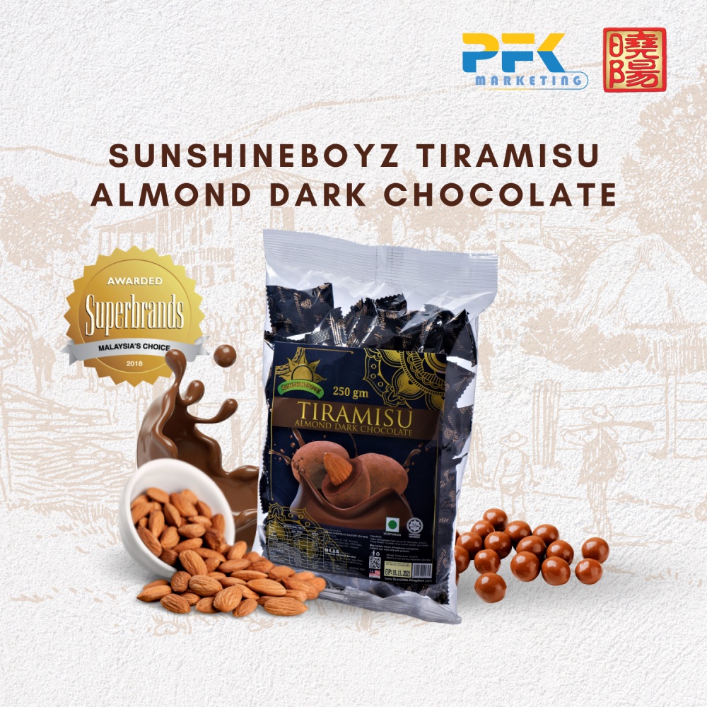 Tiramisu Almond Dark Chocolate Shopee Malaysia