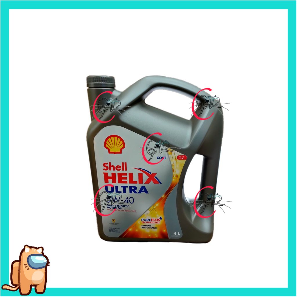 Shell Helix Ultra W Fully Synthetic Engine Oil L Original Made