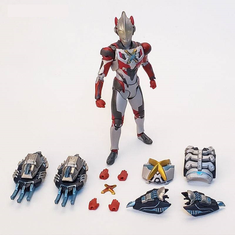 S H Figuarts SHF Action Figures Ultraman X Darkness Gomora Armor Set