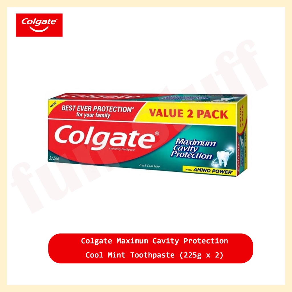 Colgate Maximum Cavity Protection Fresh Cool Mint Toothpaste X G