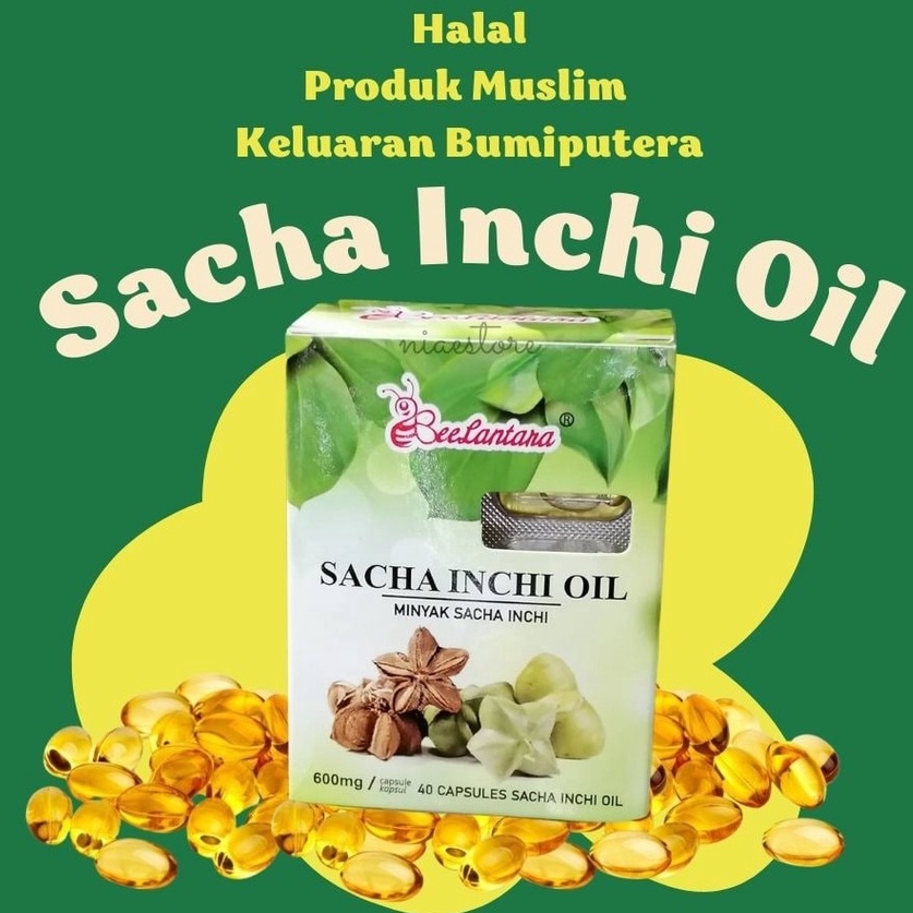 Sacha Inchi Oil Softgel Sacha Inchi Organic Minyak Sacha Inchi Beehoney