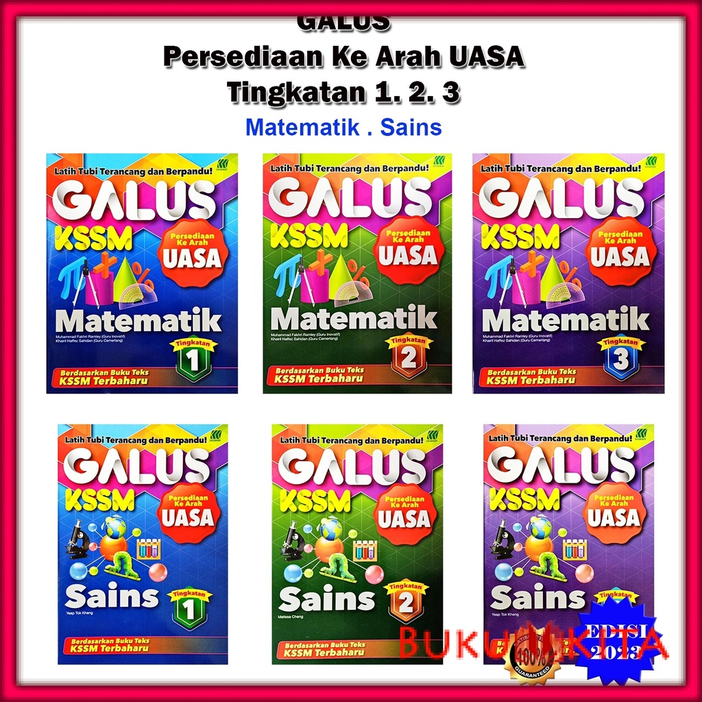 Buku Latihan Galus Kssm Persediaan Ke Arah Uasa Tingkatan