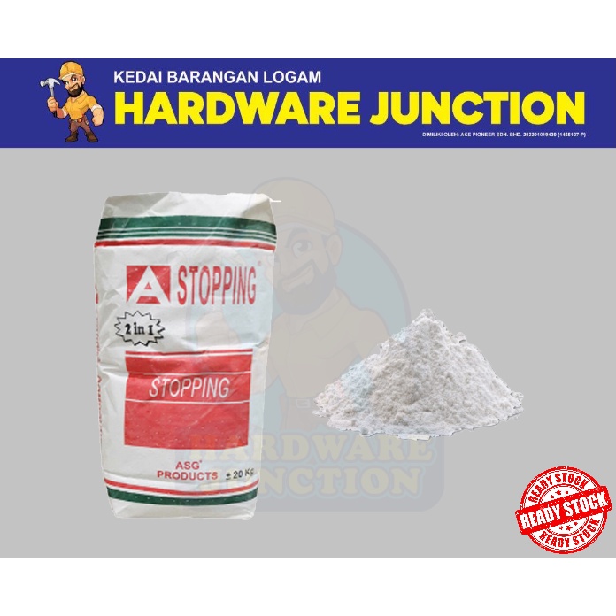 Asg Stopping Compound Plaster Ceiling Wall Repair Simen Siling Kapur