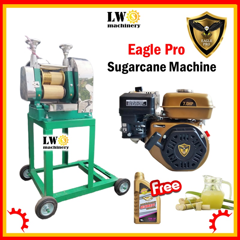 Eagle Pro Sugarcane Machine Mesin Tebu Hp Petrol Engine Mesin Air