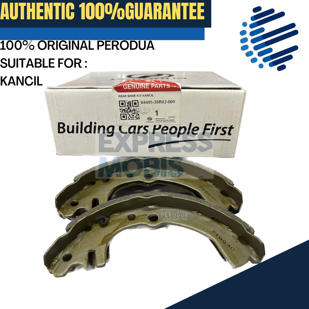 100 ORIGINAL PERODUA REAR BRAKE SHOE 04495 36R02 KANCIL Shopee Malaysia