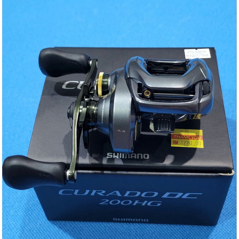 Shimano Curado Dc Hg Xg Hg Baitcasting Reel Shopee Malaysia