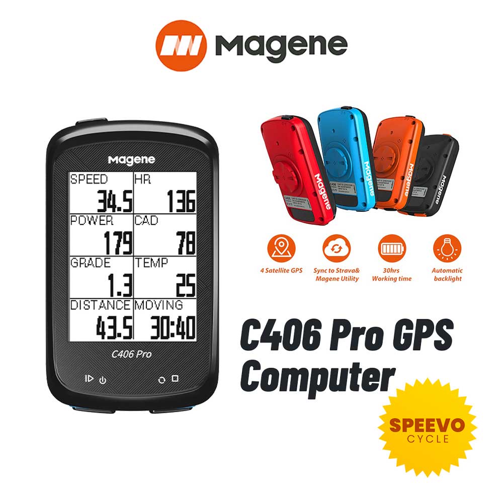 MAGENE C406 PRO GPS BIKE COMPUTER METER Shopee Malaysia