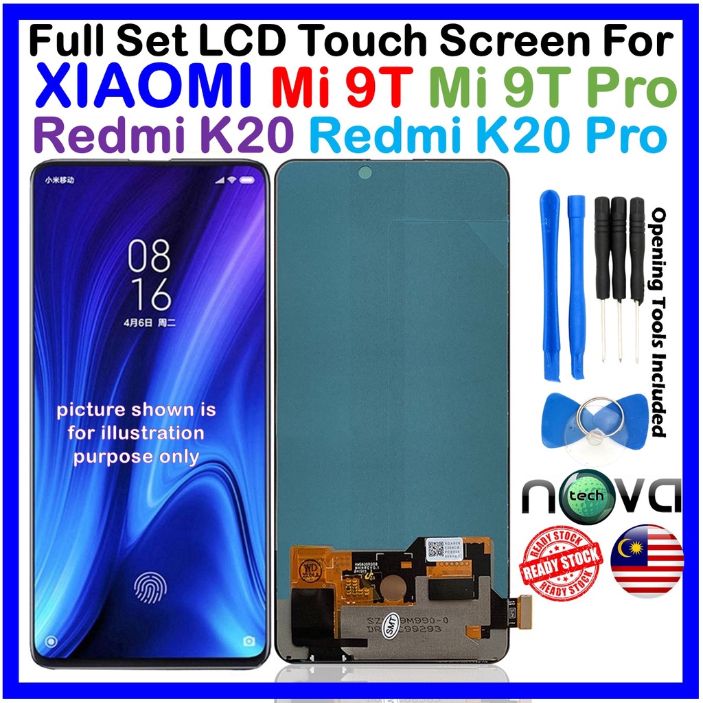 Ngs Amoled Full Set Lcd Touch Screen Compatible With Xiaomi Mi T